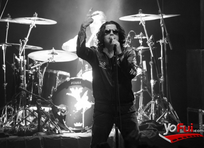 Fotografía en The Cult, Teatro Caupolicán