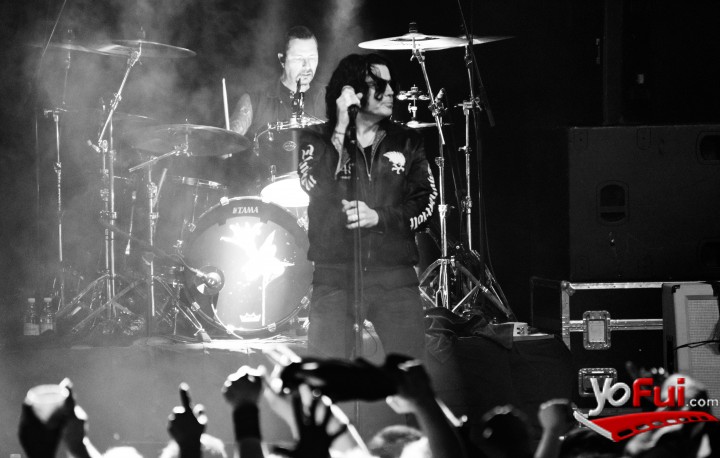 Fotografía en The Cult, Teatro Caupolicán