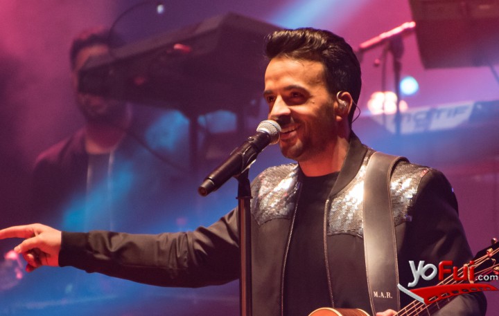 Fotografía en Luis Fonsi en Chile, Movistar Arena