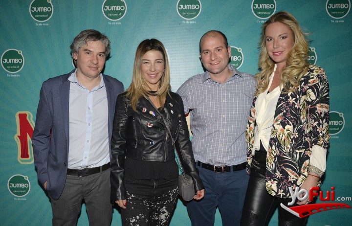 Rodrigo Feller, Subgerente de Marketing de Jumbo, Francisca Merino, Rodrigo Sahr, Gerente de Marketing de Jumbo, Pilar Jarpa