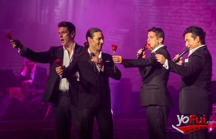 Fotografía en Recital de IL DIVO, Movistar Arena