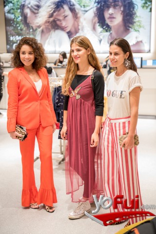 Fotografía en Noche fashion en Inauguración de Megastore Mango, Tienda Mango