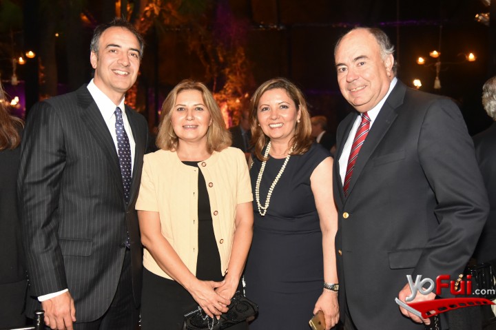 Andrés Lavados, Sema Kaya, Naciye Gökçen Kaya, embajadora de Turquía, Arturo Concha