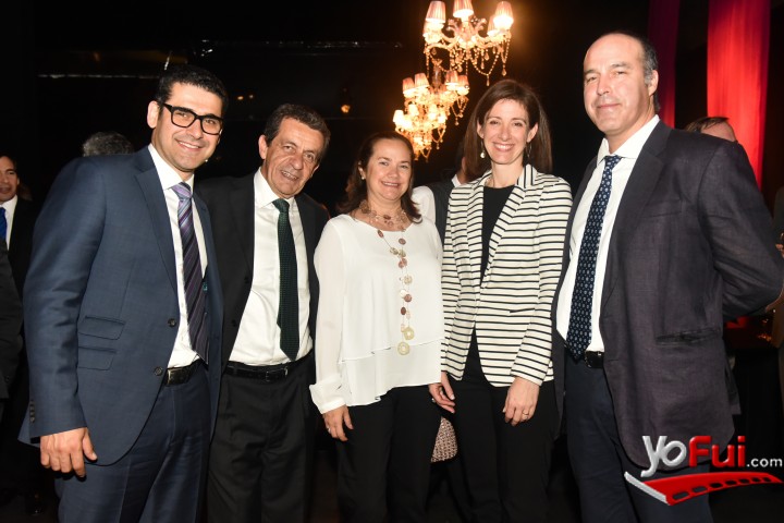 Carlos Novas, Mauricio Echeverry, embajador de Colombia, Teresita Aya, embajadora de Canadá, Patricia Peña, Ignacio Figueroa