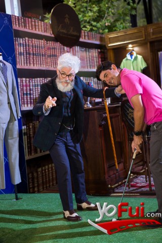 YoFui.com Brooks Brothers desafió a Felipe Aguilar y Federico Sánchez a partida de mini golf, Mini golf en Borderío (7786)