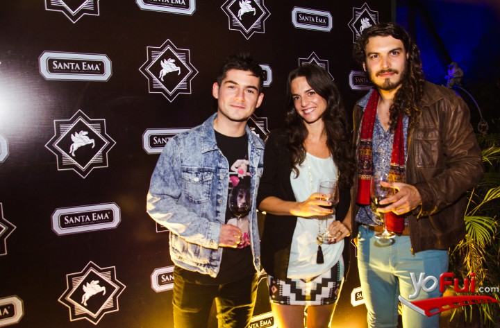 Claudio Castellón, Clara Edwards, Santiago Errázuriz