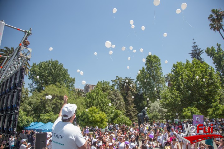 Fotografía en Pampers y Asprem caminaron por los niños prematuros de Chile, Parque Forestal
