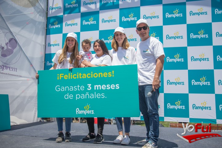 Fotografía en Pampers y Asprem caminaron por los niños prematuros de Chile, Parque Forestal