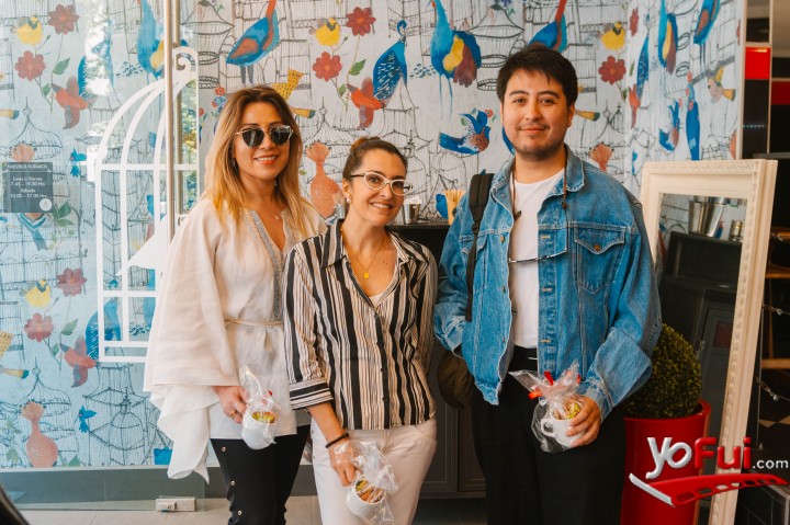 Claudia Mellado, Andrea González, Jorge Jiménez