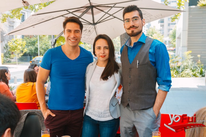 Juan Pablo de la Hoz, Pamela Cid, Ignacio Maturana