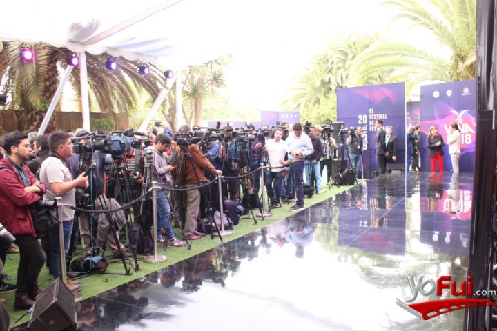 Fotografía en Lanzamiento Festival de la Canción de Viña del Mar 2018, Hotel O`Higgins