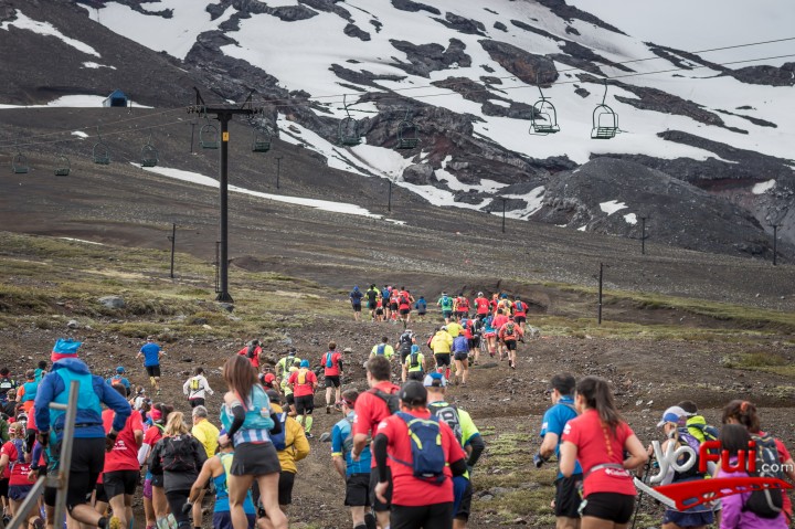 Fotografía en Primera fecha del Circuito Columbia Trail Challenge en Pucón, Faldeos del Volcán Villarrica