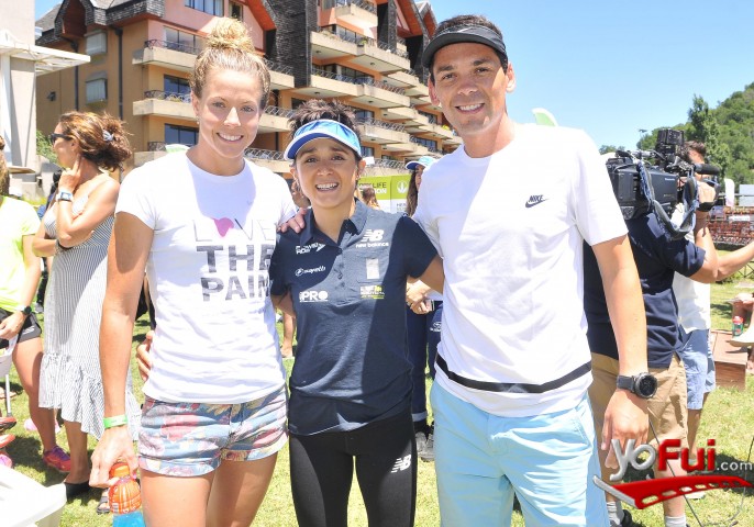 Ellie Salthouse, Bárbara Riveros, Gustavo Huerta