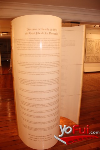 Fotografía en Inauguración muestra “Recado desde América”, Sala Lucrecia Acuña