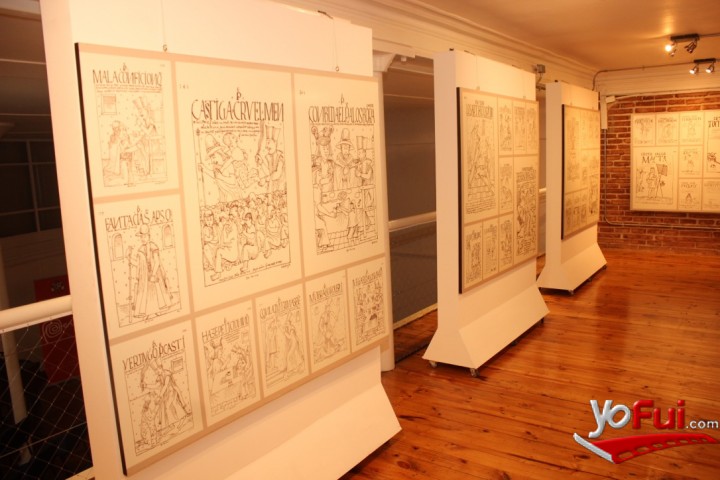 Fotografía en Inauguración muestra “Recado desde América”, Sala Lucrecia Acuña