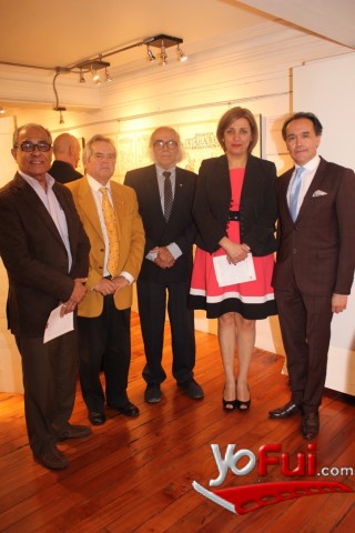 Fotografía en Inauguración muestra “Recado desde América”, Sala Lucrecia Acuña
