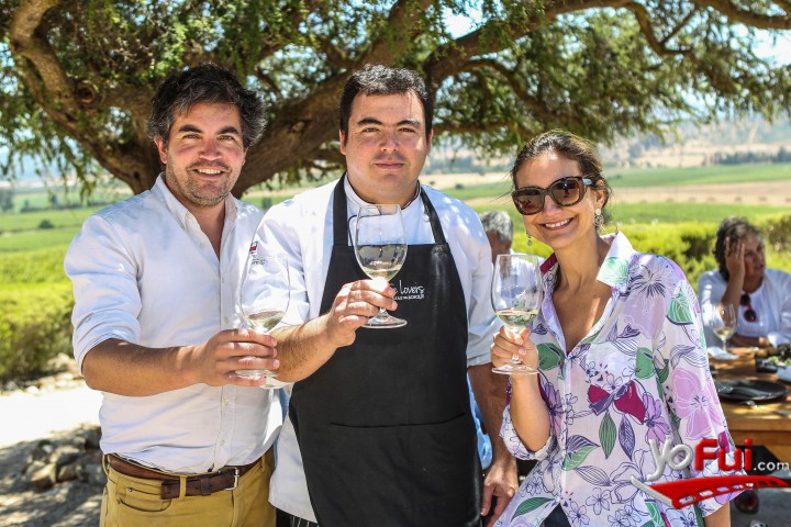 Rodrigo Ortega, Alvaro Larraguibel, Marcela Herrera