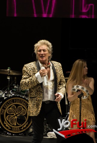 Fotografía en Concierto Rod Stewart, Movistar Arena