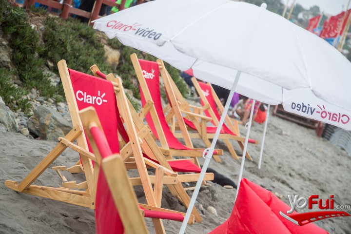 Fotografía en Claro Verano e Isidora Ureta realizaron exclusiva clase de surf, Playa La Boca