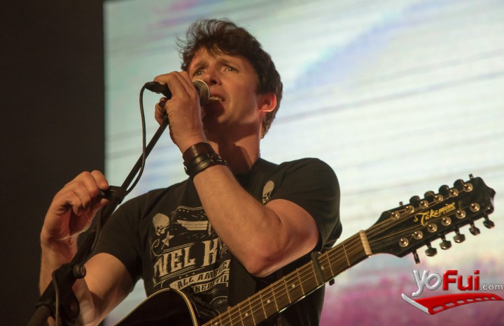 Fotografía en Concierto de James Blunt, Teatro Caupolicán