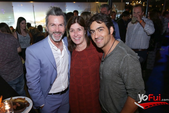 Cristián Sánchez, Ximena Borrowman, Christopher Carpentier