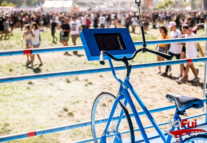 Fotografía en Costanera Center estuvo en Lollapalooza 2018, Mall Costanera Center