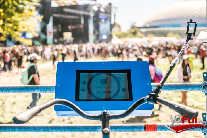 Fotografía en Costanera Center estuvo en Lollapalooza 2018, Mall Costanera Center