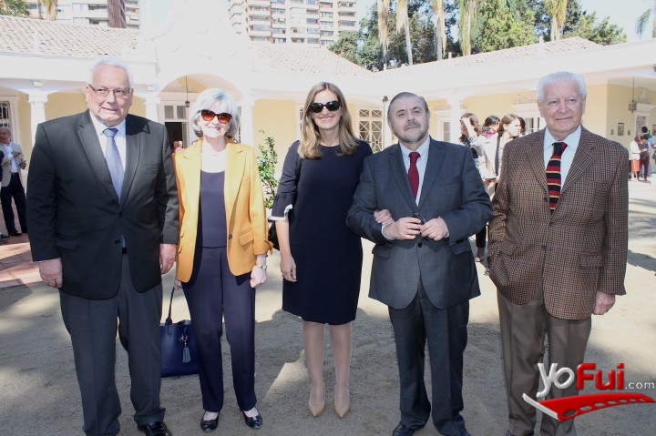 Cristián Zegers, director El Mercurio, María Cristina Vial de Zegers, Paula Escobar, Francisco Javier Court, director de la Corporación Cultural de Las Condes, Germán Domínguez