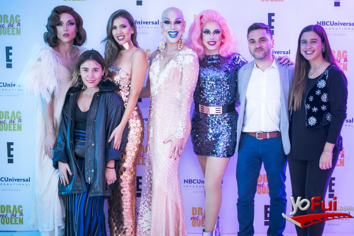 Fotografía en Tour "Drag me as Queen" de E! con animadoras drags brasileras, Hotel Renaissance