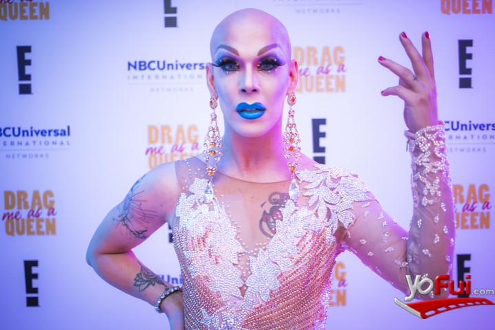 Fotografía en Tour "Drag me as Queen" de E! con animadoras drags brasileras, Hotel Renaissance
