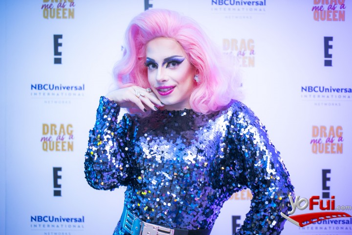 Fotografía en Tour "Drag me as Queen" de E! con animadoras drags brasileras, Hotel Renaissance