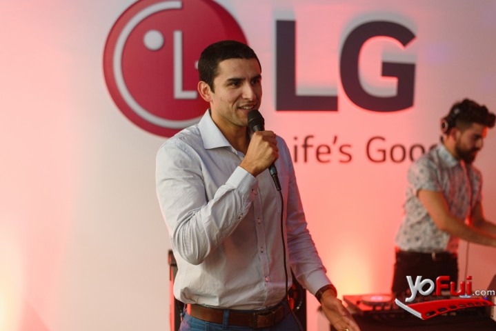 Javier Barrientos, Especialista de Entretenimiento para el Hogar de LG