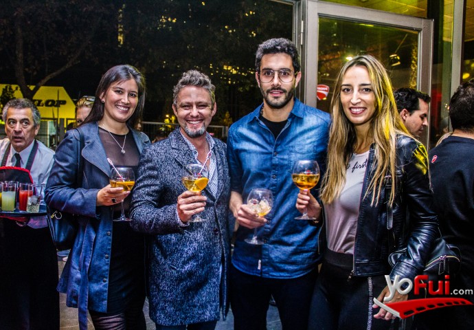 Carolina Vidal, George Russell, Francisco Silva, Pía Pascuali