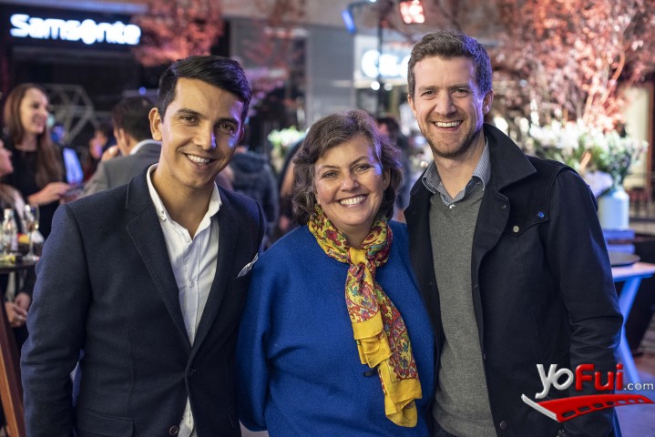 Marcelo Pino, Pilar Hurtado, Nicolás Samson