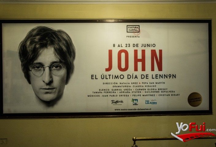 Fotografía en John, el último día de Lenn9n, Teatro Nescafé de las Artes