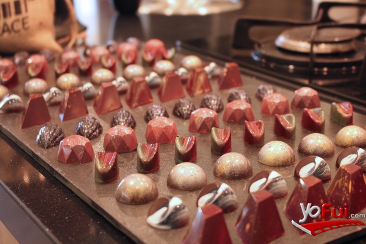 Chocolates con Adagio Teas