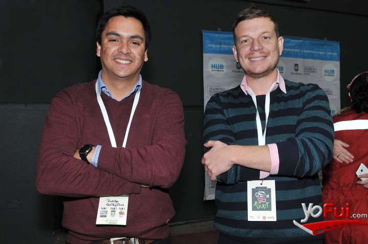 Rodrigo Galleguillos (C0-fundador Recylink), Nicolás Behar (Fundador de Recylink)
