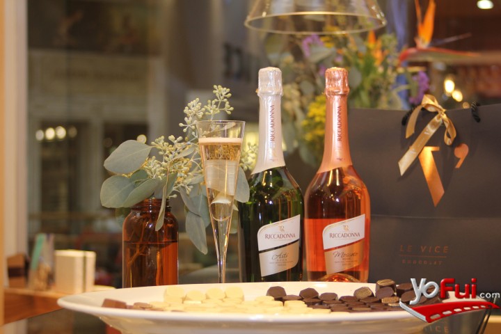 Fotografía en Riccadonna realizó exclusivo maridaje junto a chocolates Le Vice, Espacio Urbano