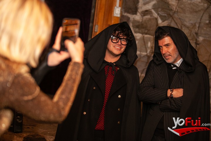 Fotografía en Lanzamiento Cenas Clandestinas de Brujas de Salamanca, Restaurant de El Arrayán