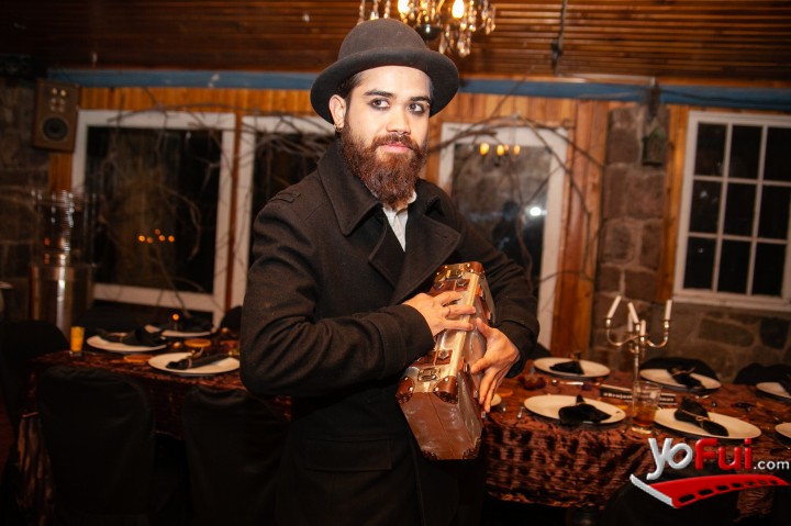 Fotografía en Lanzamiento Cenas Clandestinas de Brujas de Salamanca, Restaurant de El Arrayán