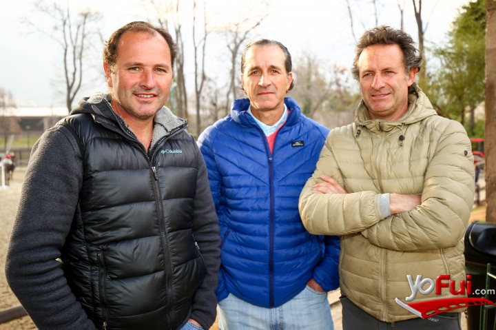 Raimundo Silva, Andrés Zaror, Bernardo Naveillan