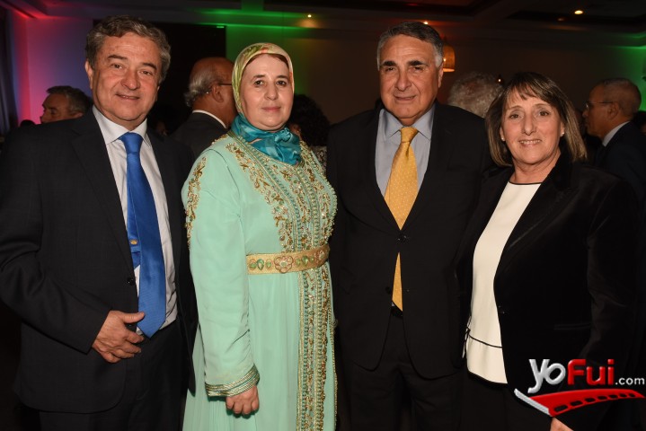 Juan Antonio Coloma, Kenza El Ghali, Embajadora del Reino de Marruecos en Chile, Edgardo Riveros, Angélica Massoli