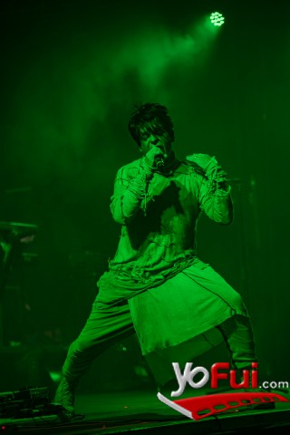 Fotografía en Recital Gary Numan, Arena Monticello