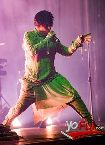 Fotografía en Recital Gary Numan, Arena Monticello