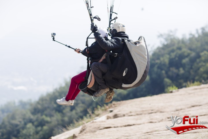Fotografía en Always invitó a vivir experiencia extrema en las alturas, Chileparapente