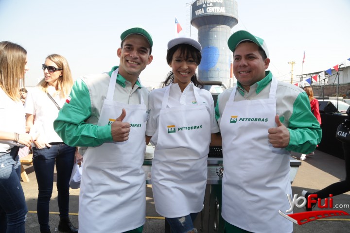 Simoney Romero y compañeros de parrilla