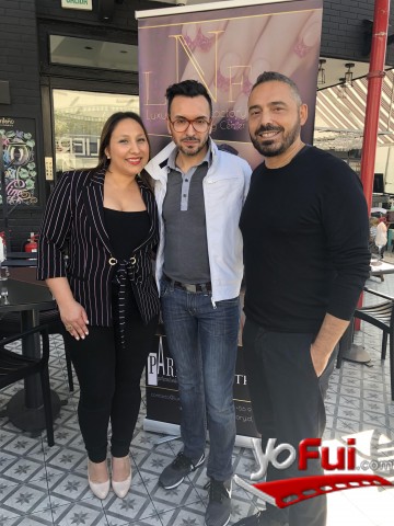 Pamela Parra, Carlos Martínez, Antonio Sacripante