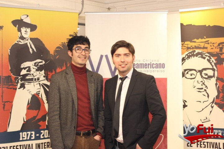 Jonhatan Galarce, Periodista Consejo de las Culturas, Carlos Cisternas, Periodista Inst. Chileno Norteamericano de Cultura
