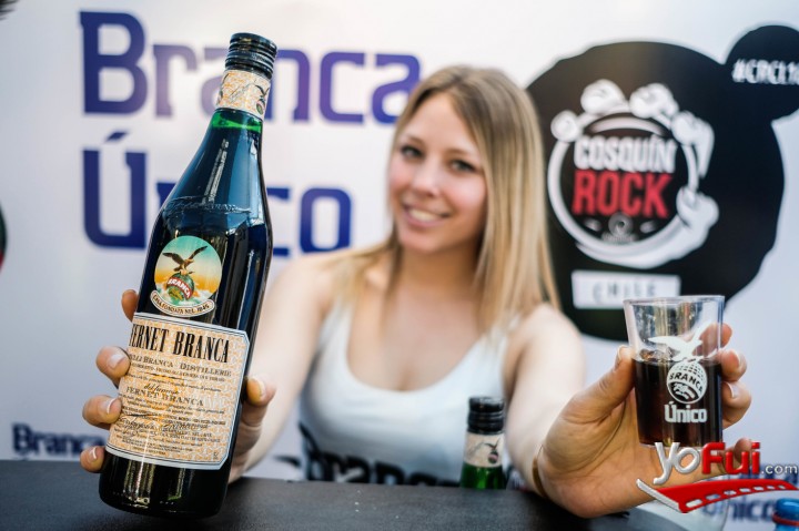 Fotografía en Fernet Branca en Cosquín Rock, Movistar Arena