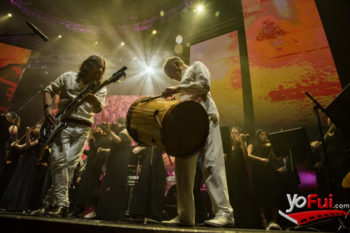 Fotografía en Los Jaivas: 55 años, Movistar Arena